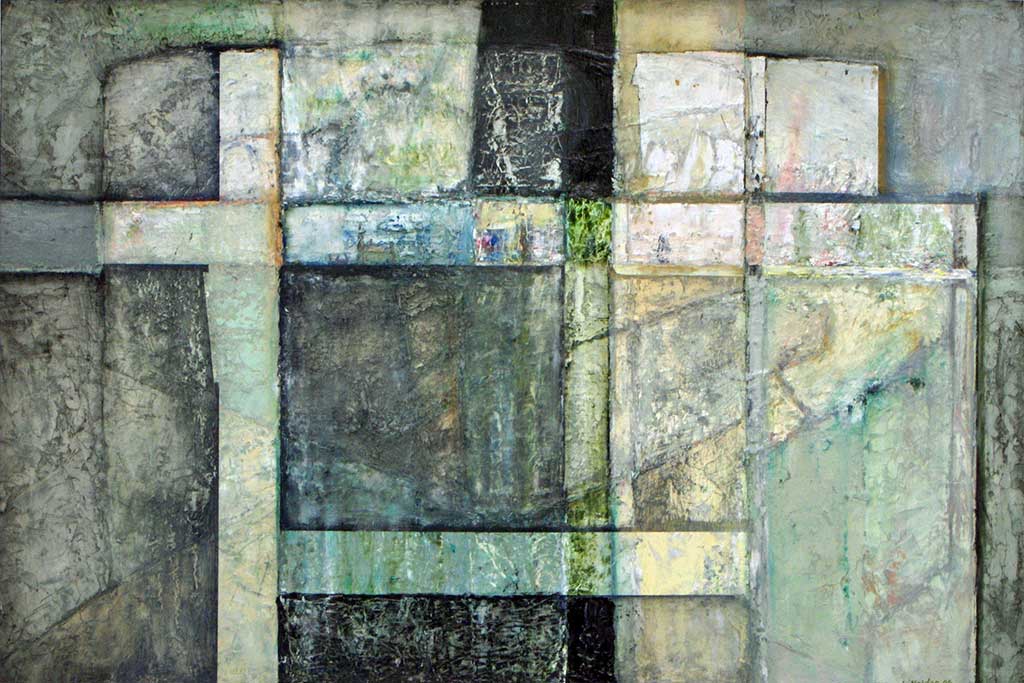Atlantic Coast by Liam Holden oil on panel 61cm x 45cm 2005