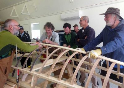 Local technique is used to make Liam reveal all his boat building secrets